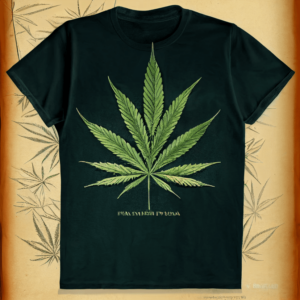 cannabis wearing t shirt thailand