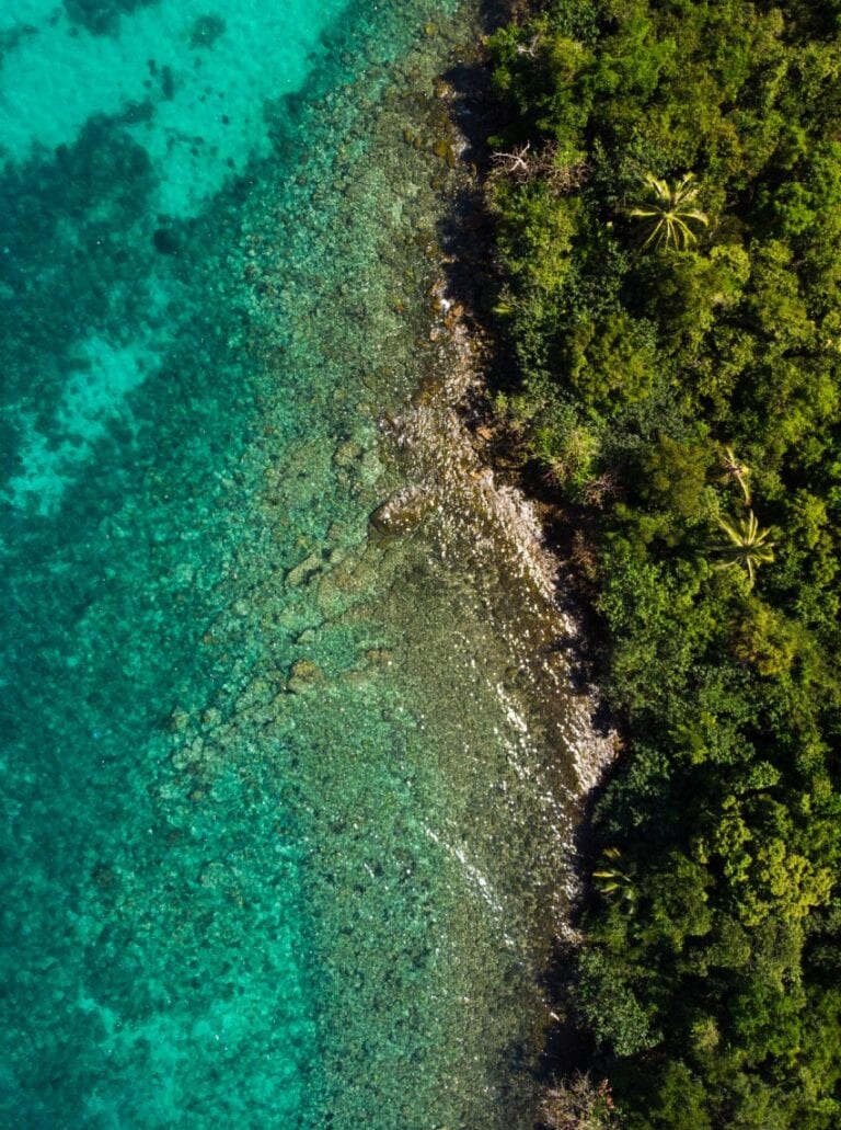 thai beach aerial view